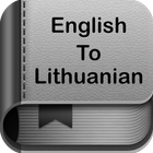 English to Lithuanian Dictionary & Translator App icône