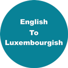 English to Luxembourgish Dictionary & Translator-icoon