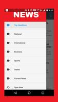English News App: Today's National News in English Affiche