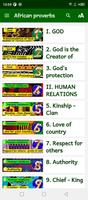 African Proverbs in English poster
