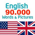 English 90000 Words & Pictures ikona