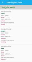 3300 English Verbs Screenshot 2
