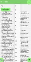 Burmese Myanmar Bible English Bible Parallel capture d'écran 1