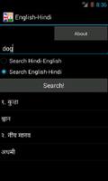 English-Hindi Dictionary captura de pantalla 1