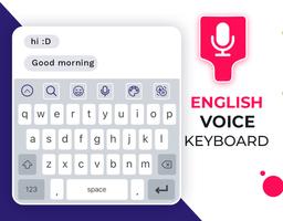 English Voice Typing Keyboard-poster