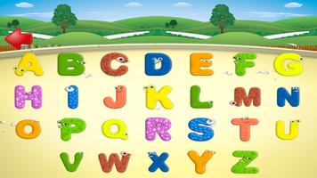 لعبة تعليم الحروف الإنجليزية والكلمات والألوان syot layar 1