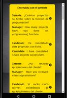 Learn Spanish by Preparing for Spanish Interviews capture d'écran 1