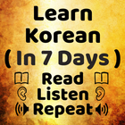 Learn Korean Speaking: English to Korean icône
