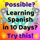 Start Learning Spanish Immediately: Spoken Spanish-icoon