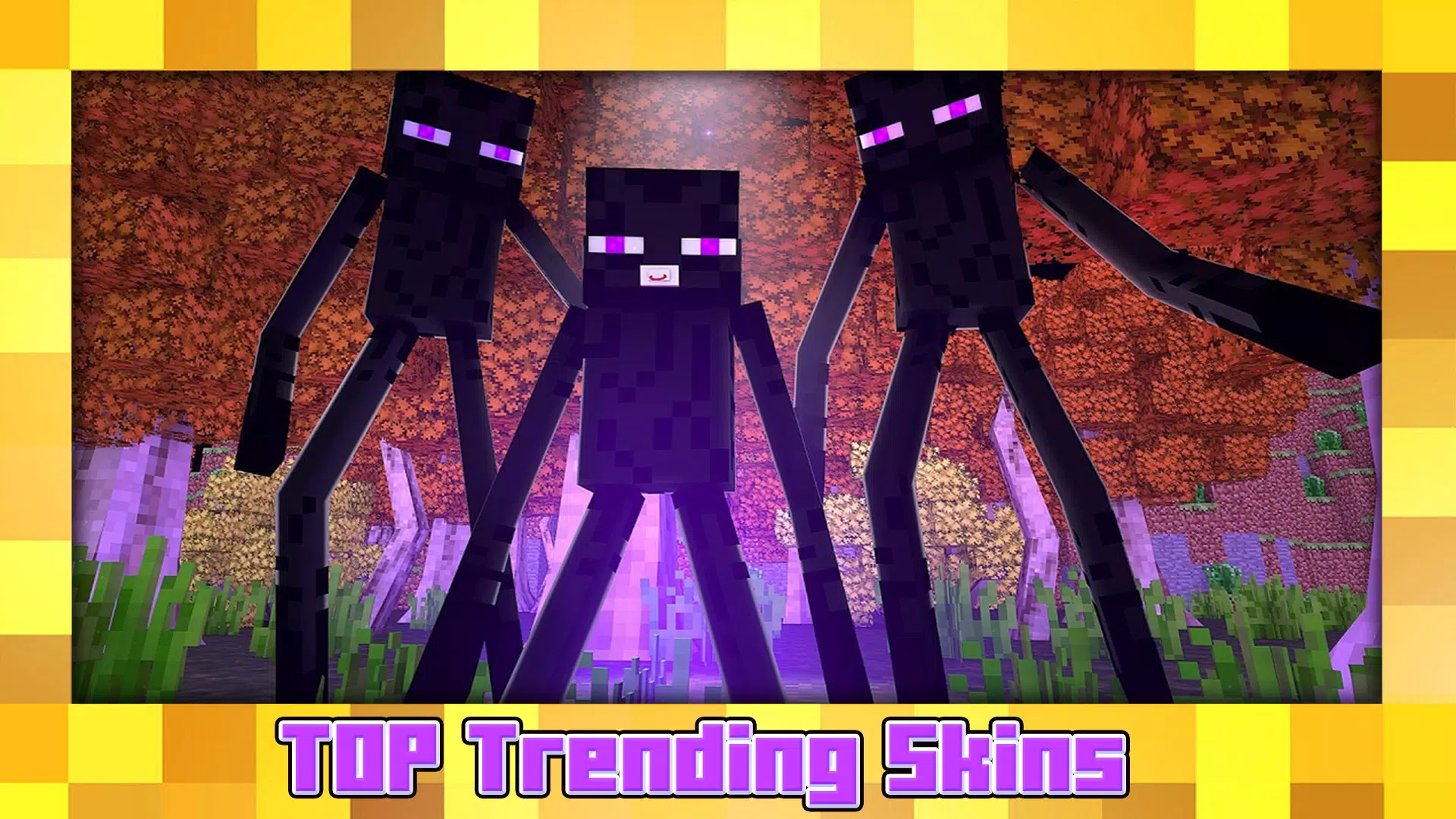 Herobrine and Enderman Skins for Minecraft, Apps