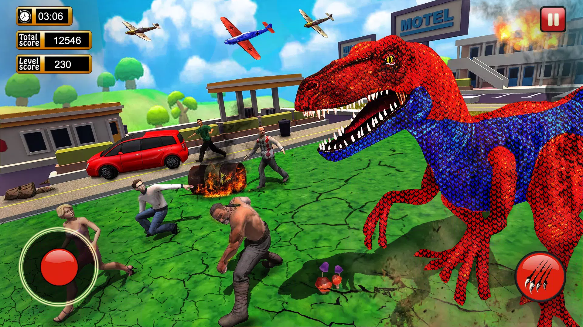 Download do APK de Jogo de matar dinossauro para Android