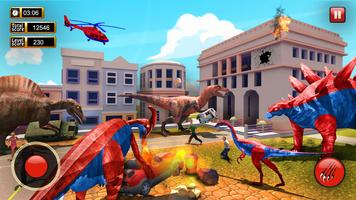 Dinosaure Jeux Ville Carnage capture d'écran 2