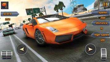 Jalan raya mobil Balap Game 3D screenshot 1