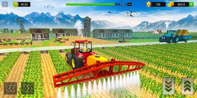 Tractor Farm Simulator Games स्क्रीनशॉट 3