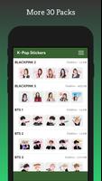 WaStickers - KPop Korean BT25 تصوير الشاشة 1