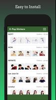 WaStickers - KPop Korean BT25 تصوير الشاشة 2