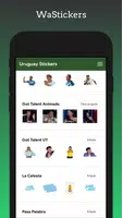 برنامه‌نما WaStickers - Uruguay 2025 عکس از صفحه