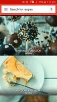 Recettes de chocolat Affiche