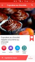 Recettes de chocolat capture d'écran 2