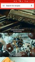 Receitas de Chocolate Cartaz