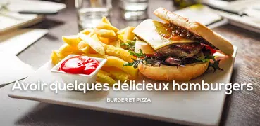 Hamburguesas y pizza recetas