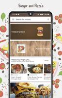 پوستر Burger and Pizza Recipes