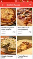 Receitas de hambúrguer e pizza imagem de tela 1