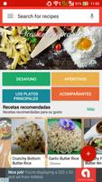 Recetas de libros de cocina Poster