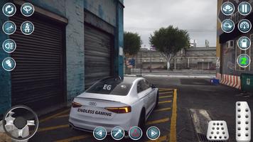 Modern City Car Parking 3D Sim poster