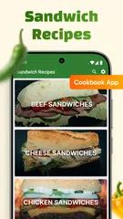 Sandwich-Rezepte: Kochbuch-App XAPK Herunterladen