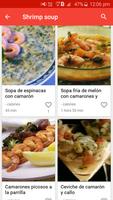 Recetas de camarón captura de pantalla 1