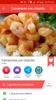 Recetas de camarón captura de pantalla 2