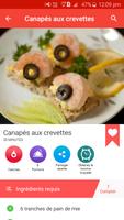 Recettes de crevettes capture d'écran 2