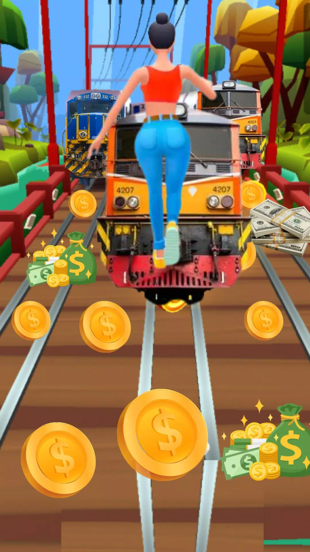 Subway Run APK MOD (desbloquear todos os heróis) 