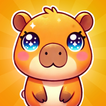 Capybara Go: Puzzle Drop Game 圖標