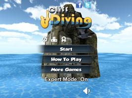Cliff Diving 3D Free captura de pantalla 3
