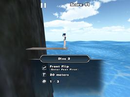 Cliff Diving 3D Free Poster