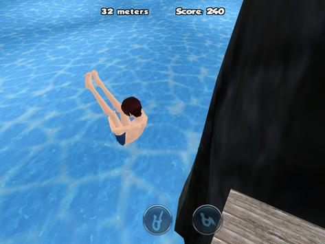 Cliff Diving 3D Free screenshot 2