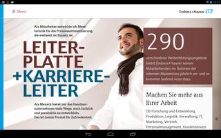 Endress+Hauser Karriere App capture d'écran 1