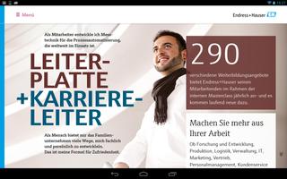 Endress+Hauser Karriere App imagem de tela 1