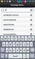sociology Terms Dictionary captura de pantalla 1