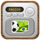 Rádios Futebol Brasil - AM e FM APK