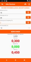 Alko-Rechner Mondschein Screenshot 2