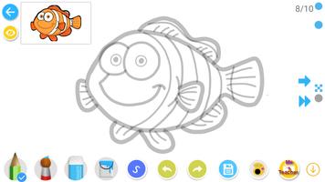 Learn to Draw Cartoon with Tutorial - DrawShow Kid تصوير الشاشة 1