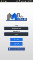 Masterate Data الملصق