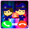 fake police les enfants prank
