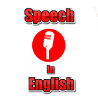 speech in english icône