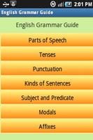 English Grammar Guide اسکرین شاٹ 1