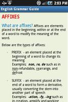 English Grammar Guide imagem de tela 3