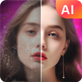 AI Photo Enhancer and AI Art أيقونة